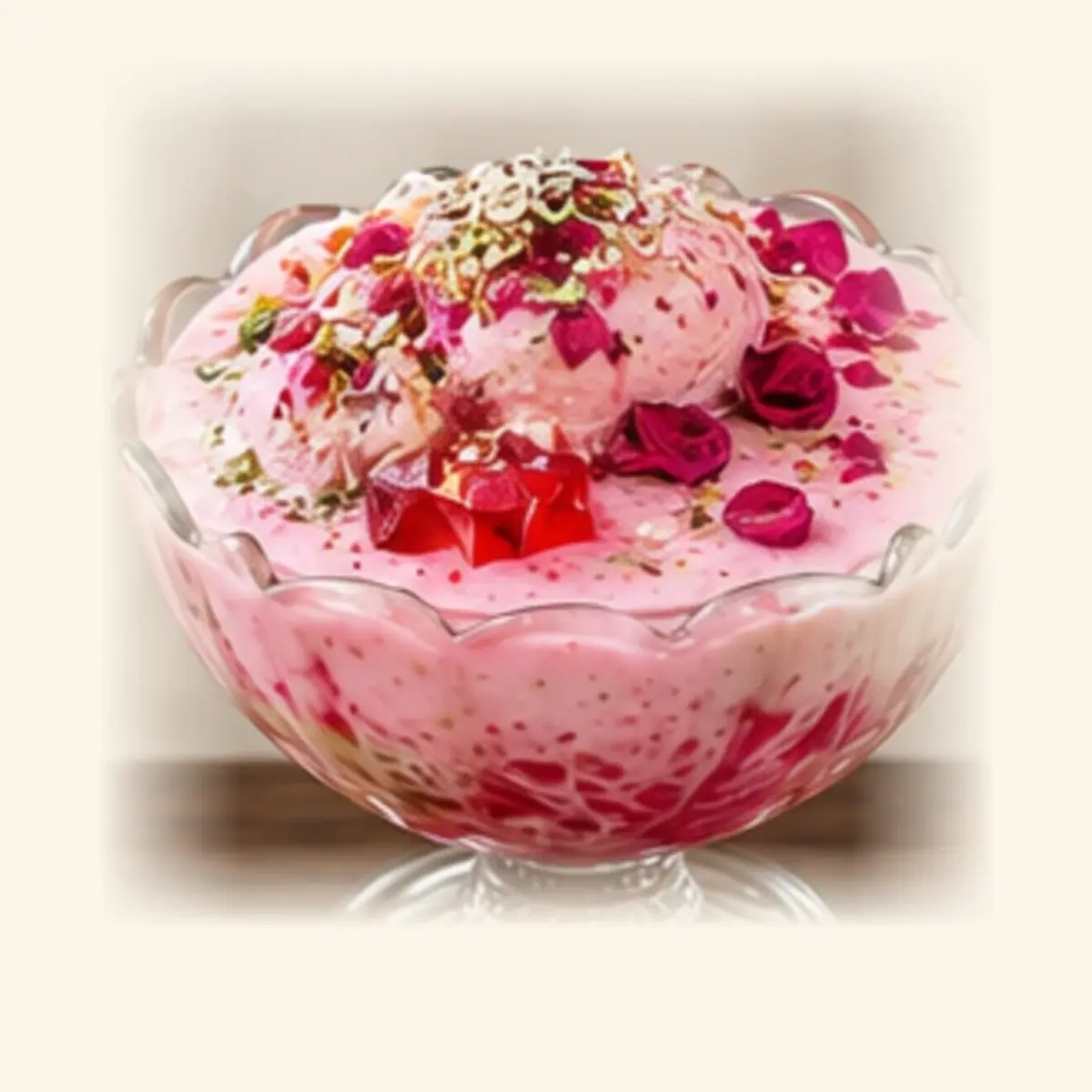 Rose Falooda — Mewadi Premium Rabdi Falooda